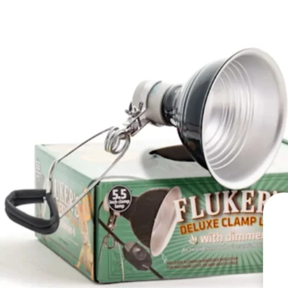 Flukers clamp lighting for your fish reptile tank